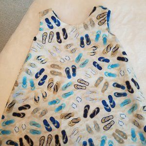 Fanny Flinn reversible sleeveless dress size 2T